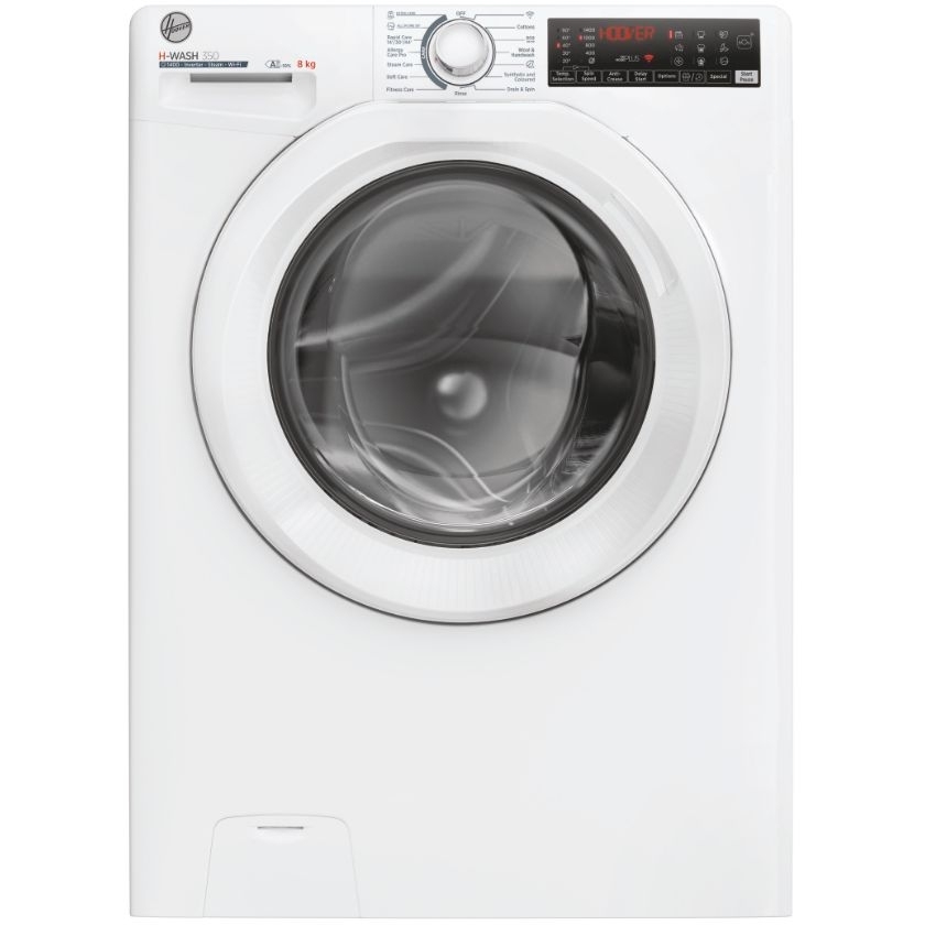 Hoover 8kg 1400 Spin Washing Machine - White