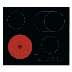 AEG 59cm Ceramic Hob - Black