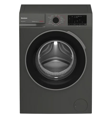 Blomberg 8kg 1400 Spin SpinSave Washing Machine - Graphite