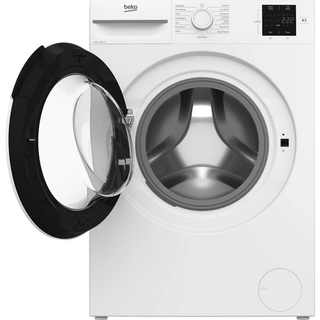Beko 8kg 1200 Spin RecycledTub Washing Machine - White - Image 2