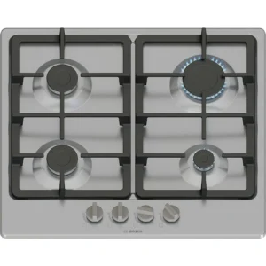 Bosch 60cm Gas Hob - Stainless steel