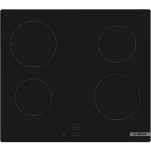 Bosch 59.2cm Plug & Play Induction Hob - Black