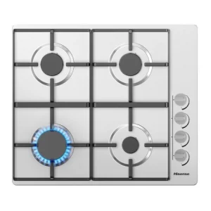 Hisense 60cm Gas Hob - Stainless Steel