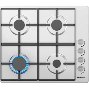 Hisense 60cm Gas Hob - Stainless Steel