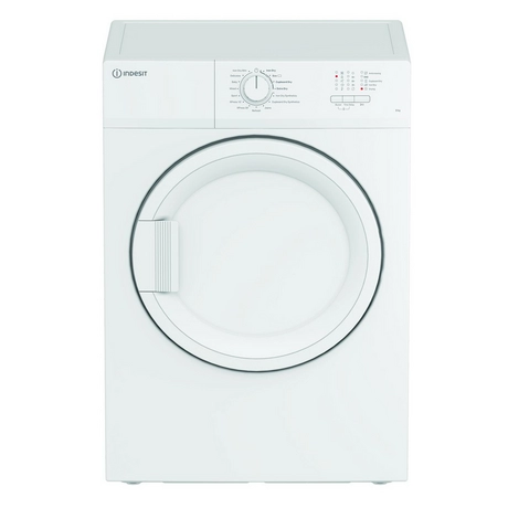Indesit 8kg Vented Tumble Dryer In White