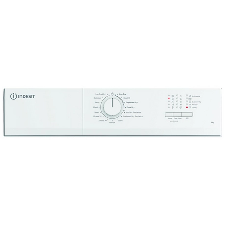 Indesit 8kg Vented Tumble Dryer In White - Image 4