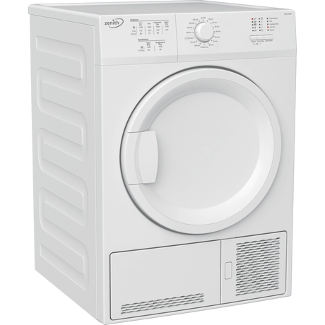 Zenith 7kg Condenser Tumble Dryer - White - Image 2