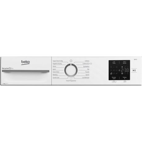 Beko 8kg Heat Pump Tumble Dryer - White - Image 4