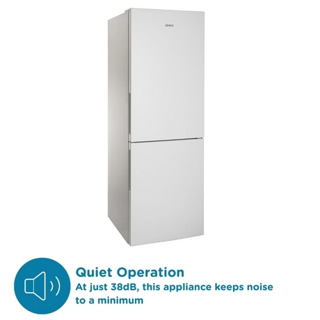 Sensis 59.5cm 60/40 Total NoFrost Fridge Freezer - White - Image 3
