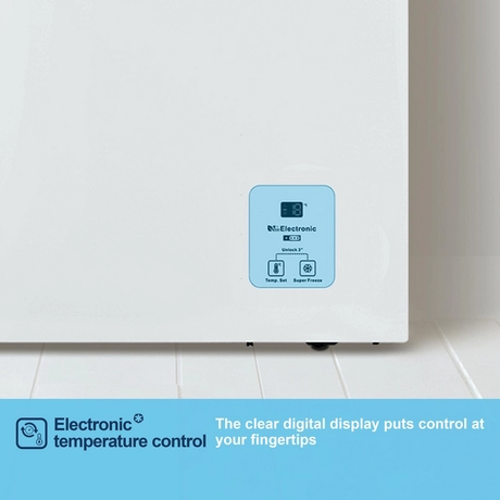 Fridgemaster 191 Litres Chest Freezer - White - Image 5